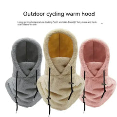 Winter Cycling Windproof Cap and Thick Scarf Set Buyers Bargain Club