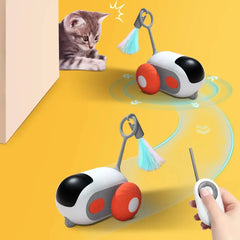 Interactive Cat Toy Car Buyers Bargain Club