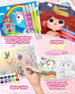 litokido Art Supplies for Kids - Unicorn Art Set Doba