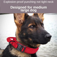 Durable Tactical Dog Collar Leash - Buyers Bargain Club